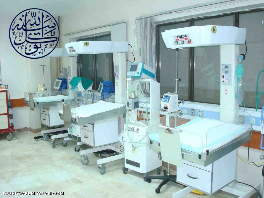 بخش NICU بیمارستان خاتم الانبیا میانه