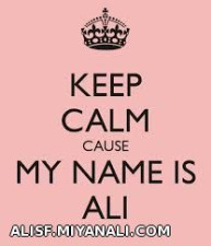 my name