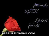 این روزها میگذرند، ولی من از این روزها نمیگذرم..............