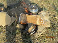 چایی در حال آماده شدن از نوع آتیشی