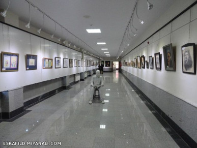 تصاویری از دومین نمايشگاه جمعی هنرمندان انجمن هنرهاي تجسمي