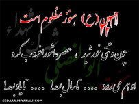 امام حسین (ع) هنوز مظلوم استــــــــــــــــــــــــــ....