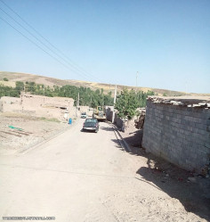 طرح هادی روستای سانیان سفلی جهت آسفالت