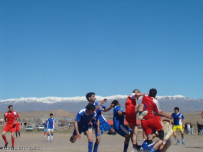 فوتبال در روستای آونلیق-نوروز 1393