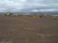 فوتبال در روستای آونلیق-نوروز 1393