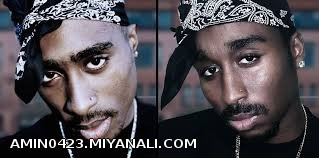 عکس 2pac و بدلش برای فیلم all eyez on me