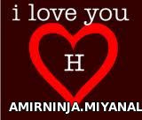 i love you H