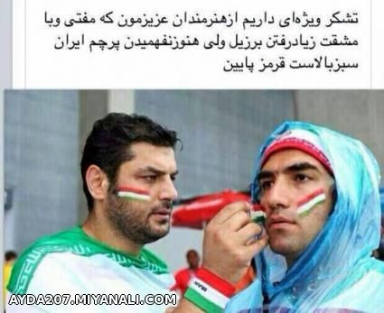 اینم از هنرمندان ایرانی ما