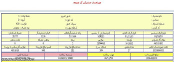 قبض گاز ، قابل معاوضه با یک باب منزل مسکونی