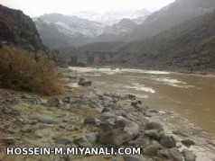 پله جاده ابریشم سمت روستای کبلان