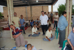 جشن میلاد حضرت ابوالفضل العباس علمدار کربلا در مرکز معلولین شهرستان میانه