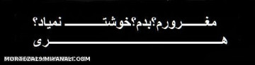 دوستان به خودتون نگیریدا....مخاطب خاص داره این عکسم!