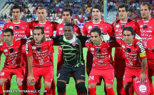 عکس مهدی با پرسپولیس 