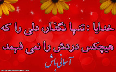 خدایا تنها نگذار دلی را که...............