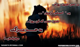 از مزارم سر زند گلبانگ عشق***