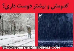 با کدوم بیشتر حال میکنی؟