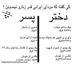 کی گفته مردای ایرانی قدر زنارو نمیدونن؟؟؟