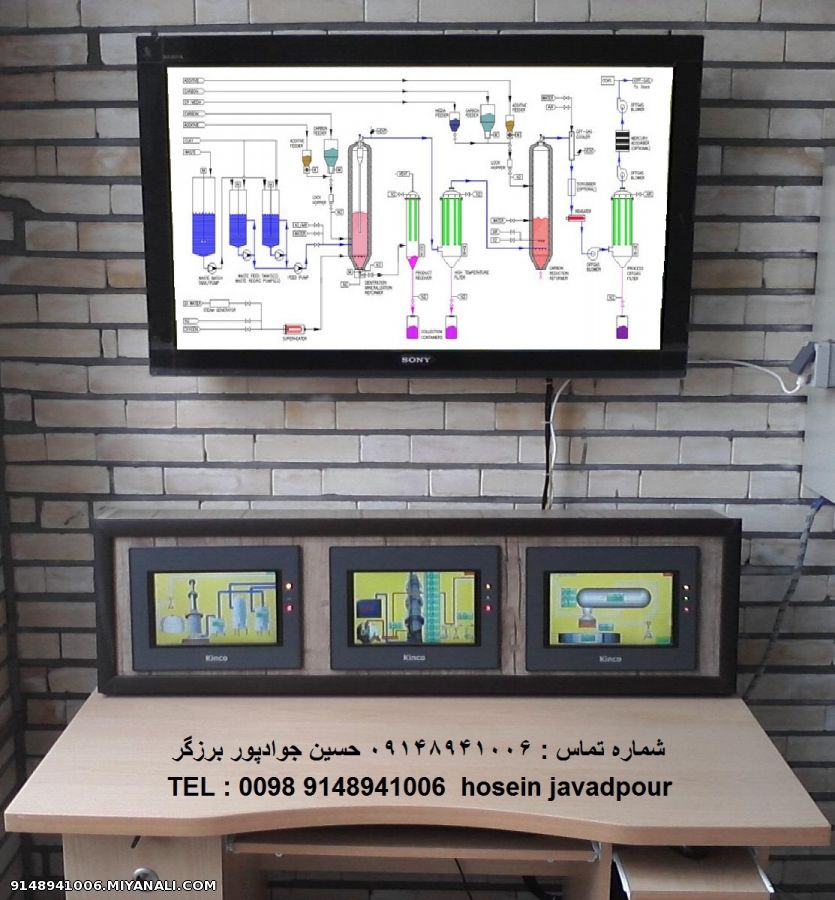 اطاق کنترل تولید قیر از وکیوم