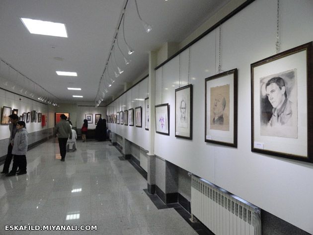 تصاویری از دومین نمايشگاه جمعی هنرمندان انجمن هنرهاي تجسمي