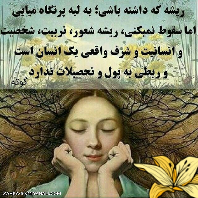 ریشه که داشته باشی