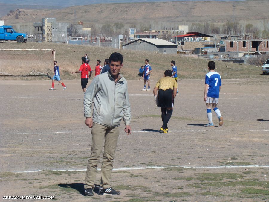 فوتبال در روستای آونلیق(نوروز1393