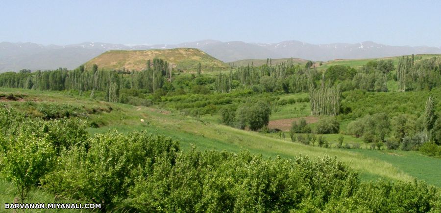 نمایی از دژ بروانان