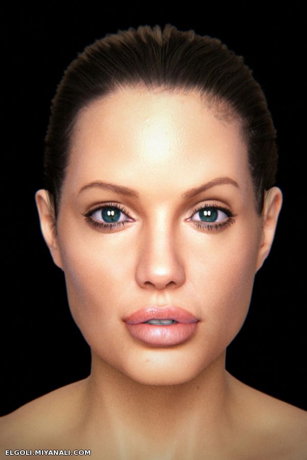 3D_model_Angelina_Jolie