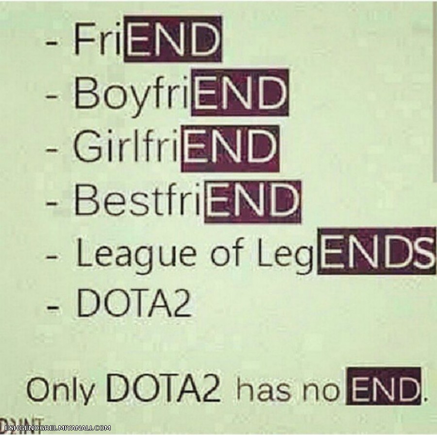 I love dota 