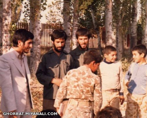 احمدی نژاد زمانی که فرماندار شهرستان خوی بود