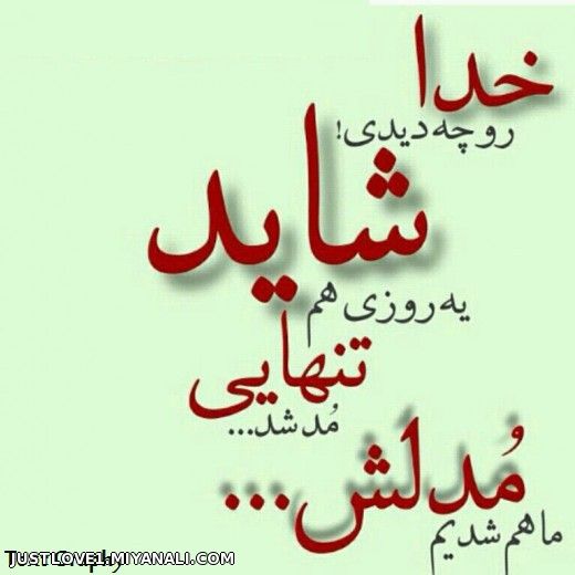 خدا رو چ دیدی