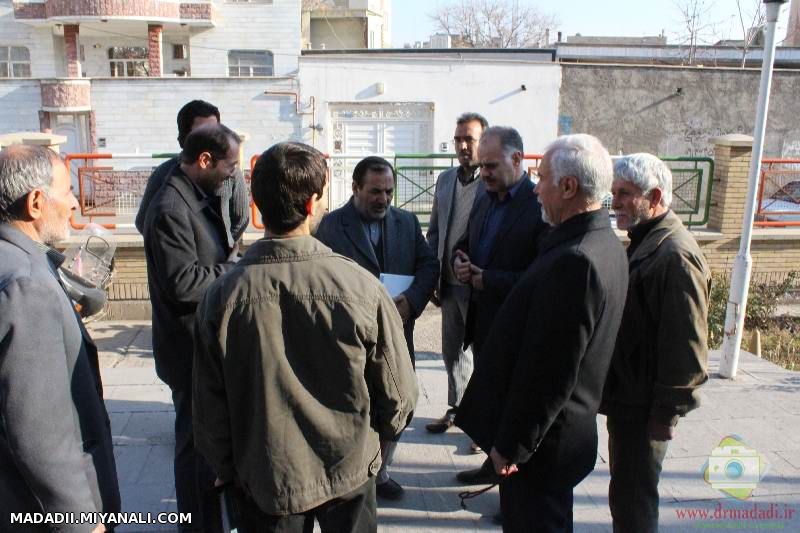  بازدید سرزده دکتر مددی از اداره تأمین اجتماعی شهرستان میانه 