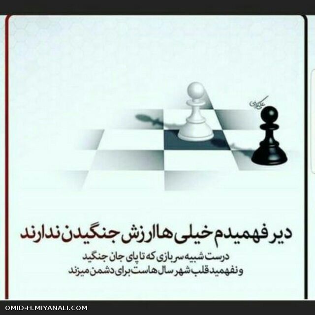 دیر فهمیدم..