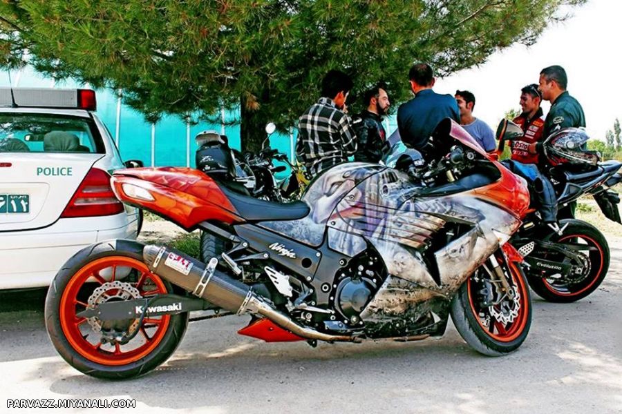 اینم zzr 1400 تقدیم به امین سورن ، تولدت مبارک 