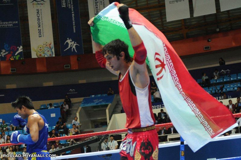 مدال طلای  موی تای ایران در المپیک اسیایی اینچوئن
