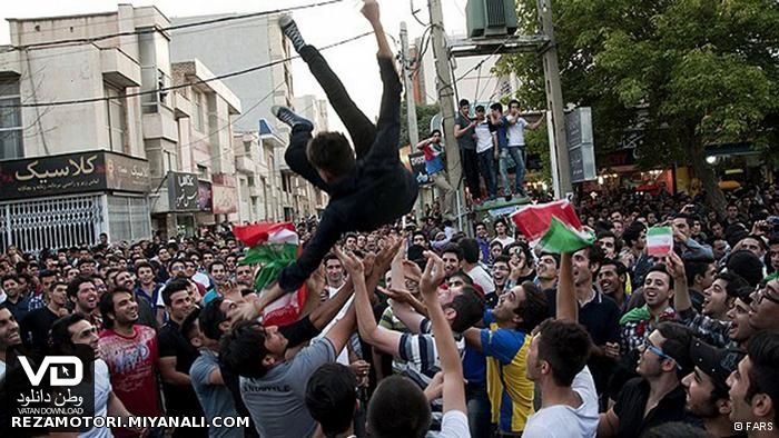 خوشحالی عجیب ایرانیان بعد از برد مقابل کره