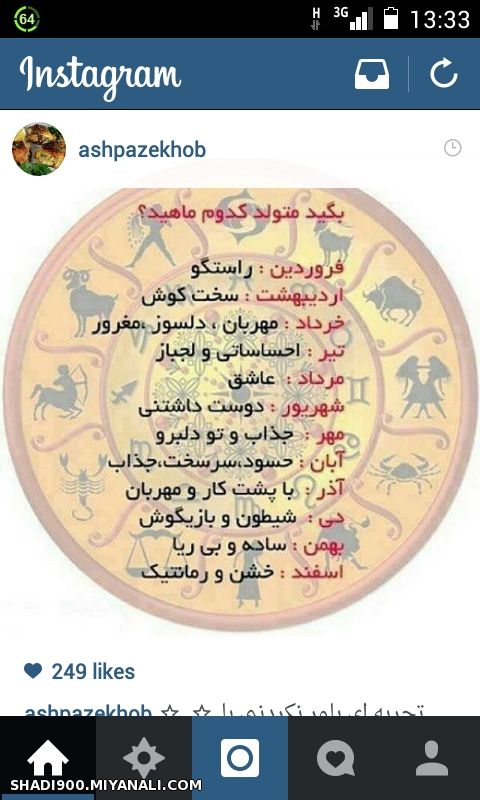 متولد چه ماهی هستی؟