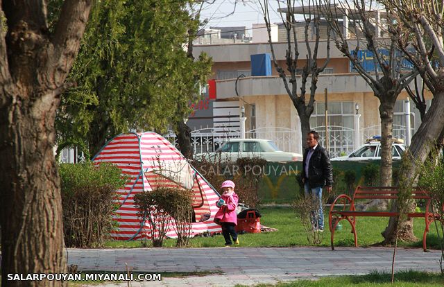 مردم میانه روز «سیزده بدر» را در دامان طبیعت گذراندند